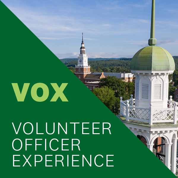Volunteer Officer eXperience a birdseye view of the campus bell tower and baker tower